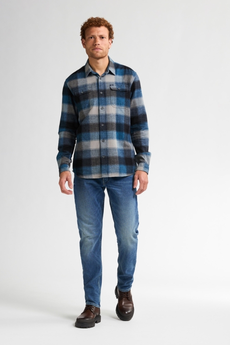 Petrol Industries men shirt long sleeve check